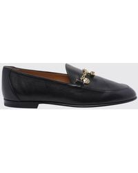 Tod's - Smooth Calfskin Loafers With Metal Mesh Charm - Lyst