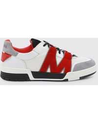 Moschino - Leather Sneakers - Lyst