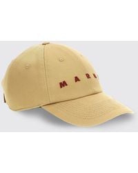 Marni - Cappello in cotone con logo - Lyst