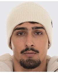 EA7 - Gorro Beanie De Mezcla De Lana Con Logo Aplicado - Lyst