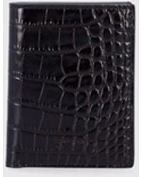 Tom Ford - Crocodile Print Leather Card Holder - Lyst