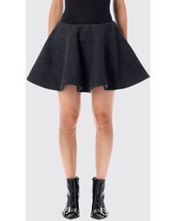 Ganni - A-Line Mini Skirt - Lyst