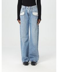 Maison Margiela - Mid-Rise Straight Jeans - Lyst