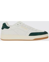 Saint Laurent - Baskets Vert - Lyst