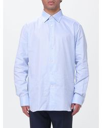 ZEGNA - Cotton Poplin Classic Shirt - Lyst