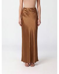 Ralph Lauren - Recycled Polyester Satin Long Pencil Skirt - Lyst