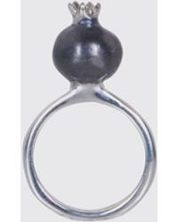 Rosa Maria - Chromed Ring - Lyst