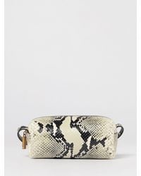 KHAITE - Mini Kye Python Print Leather Bag - Lyst