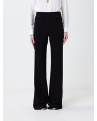 Elisabetta Franchi - Classic Crepe Trousers - Lyst