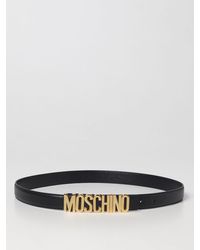 Moschino - Cintura in pelle - Lyst
