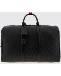 Gucci - Borsone Da Viaggio Gg Emblem - Lyst