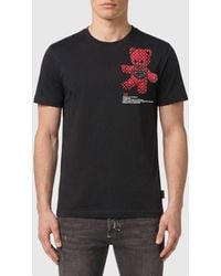 Philipp Plein - Slim Fit Teddy Bear Print Cotton T-Shirt - Lyst