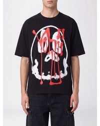 Y-3 - Short-Sleeved Cotton T-Shirt With Graphic Print - Lyst