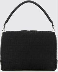 Fendi - Lui Ff Monogram Nylon Shoulder Bag With Removable Handle - Lyst