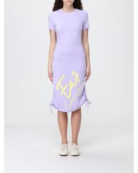 EA7 - Robe Femme - Lyst