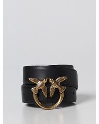 Pinko - Love Berry Leather Belt - Lyst