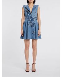 Ganni - A-Line Mini Dress - Lyst