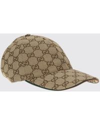 Gucci - Gg Cotton Baseball Cap - Lyst