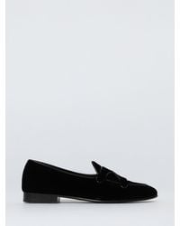 Edhen Milano - Brera Velvet Monk Strap Edhén Milano - Lyst