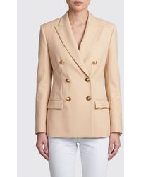 Elisabetta Franchi - Double-Breasted Blazer - Lyst