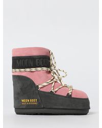 Moon Boot - Boot Low Suede Beads - Lyst