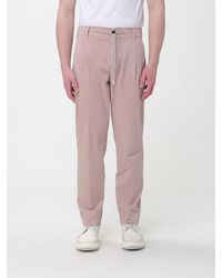 Eleventy - Slim Fit Cotton Blend Trousers - Lyst