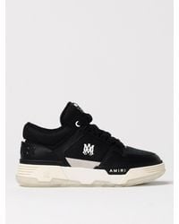 Amiri - Ma-1 Leather And Mesh Sneakers - Lyst