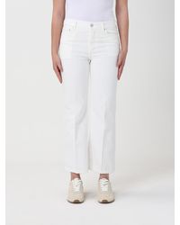 TOTEME - Cropped Fit Denim Jeans - Lyst