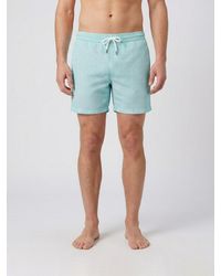 Polo Ralph Lauren - Striped Cotton Blend Swimsuit - Lyst