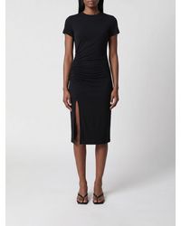 Anine Bing - Jersey Midi Dress - Lyst