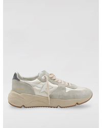 Golden Goose - Sneakers Running Sole in camoscio e mesh used - Lyst