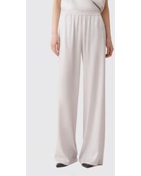 Fabiana Filippi - High-Waisted Wide-Leg Palazzo Trousers With Elastic Waistband - Lyst
