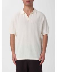 MC2 Saint Barth - Cotton Knit Polo Shirt - Lyst