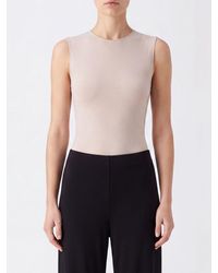 Maison Margiela - Off-The-Shoulder Slim Fit Jersey Bodysuit Top - Lyst