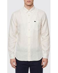 Lacoste - Linen Shirt - Lyst