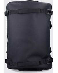Rains - Texel Waterproof Trolley Suitcase With Retractable Handle And Two Wheels - Lyst