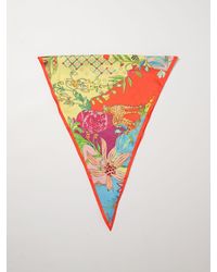 Liu Jo - Baroque Print Fabric Foulard - Lyst