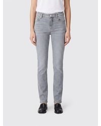 7 For All Mankind - High-Waisted Skinny Jeans - Lyst