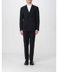 Corneliani - Double-Breasted Virgin Wool Suit - Lyst