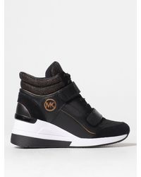Michael Kors - Michael Gentry Sneakers In Leather And Nylon - Lyst