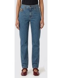 Burberry - Stretch Denim Slim Fit Jeans - Lyst