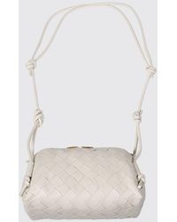 Bottega Veneta - Woven Leather Concert Pouch - Lyst