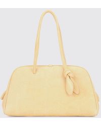 Jacquemus - Le Turismo Calfskin Leather Shoulder Bag With Double Handle - Lyst