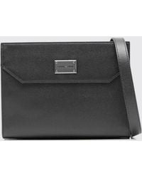 Emporio Armani - Leather Shoulder Bag - Lyst