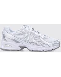 New Balance - 740 Mesh And Synthetic Leather Trainers With Abzorb Midsole - Lyst