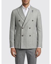 Lardini - Double-Breasted Jacket - Lyst
