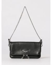 Zadig & Voltaire - Zadig &Amp Voltaire Rock Nano Grained Leather Pouch - Lyst