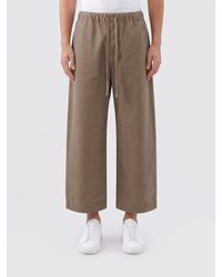 Entire studios - Cotton Wide Leg Trousers - Lyst