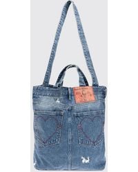 Carne Bollente - Tote Bag With Hearts - Lyst
