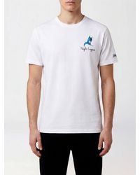 MC2 Saint Barth - Cotton Crew Neck T-Shirt - Lyst
